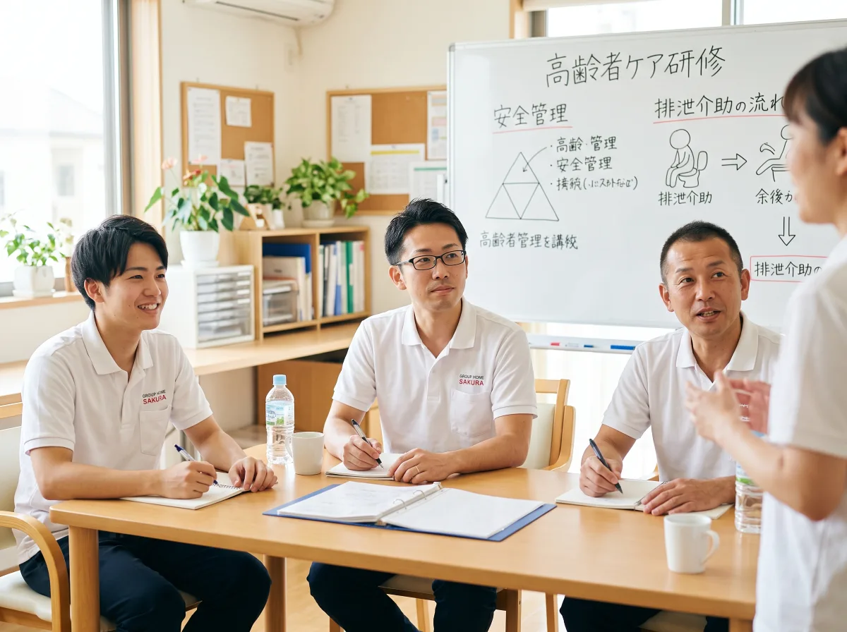 全スタッフが共通資格を保有